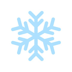 Snowflake winter clip art design on plain white transparent isolated background for card, shirt, hoodie, sweatshirt, apparel, card, tag, mug, icon, poster or badge