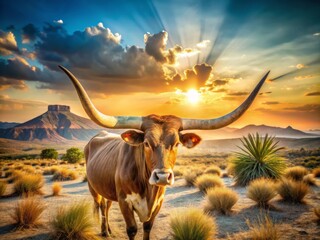 Rodeo Invitation Design: Western Theme Party Flyer Template, Wild West Event Poster, Cowboy & Cowgirl Graphics