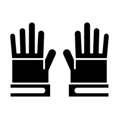 Fototapeta premium ski Solid icon
