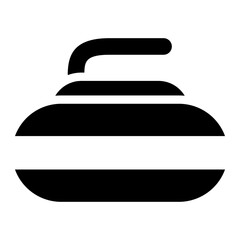 curling Solid icon