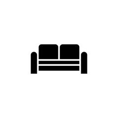 Sofa icon logo design. sofa sign and symbol. furniture icon