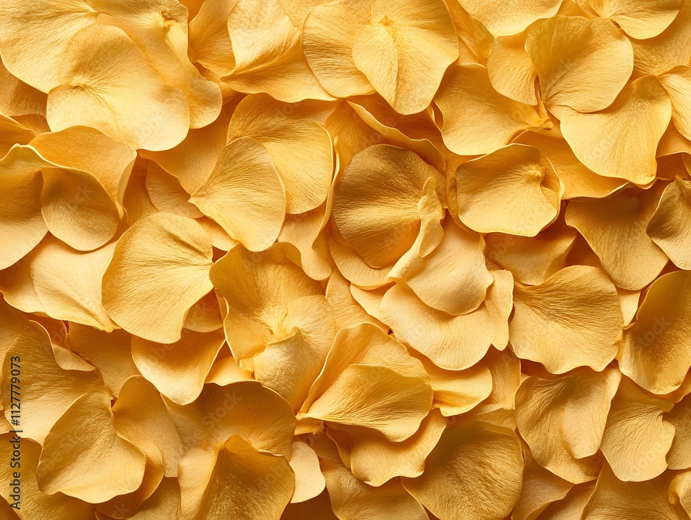 Poster a close-up view of soft yellow flower petals creating a textured background.