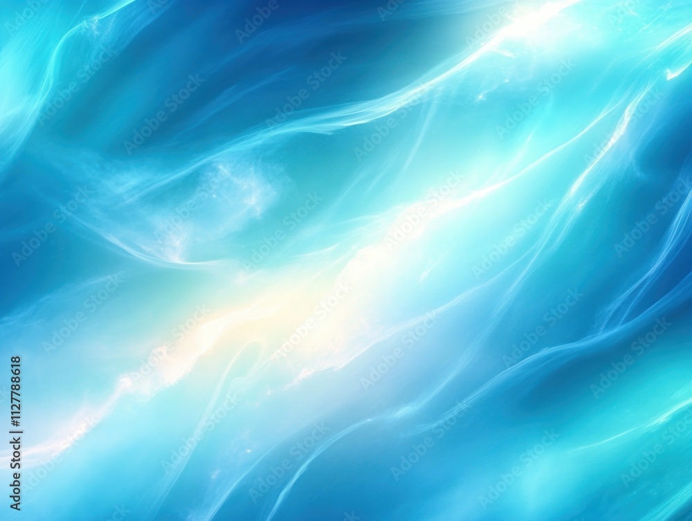 Poster sparkling aurora flare spectrum background with fluid motion and dreamy lighting