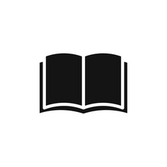 Book open icon Thin line art collection
