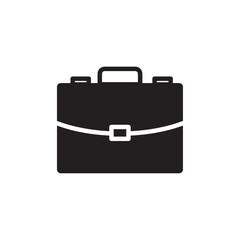 Briefcase icon Thin line art collection