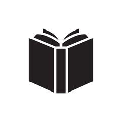 Book icon Thin line art collection