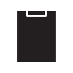 Clipboard icon Thin line art collection