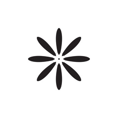 Flower icon Thin line art collection