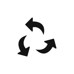 Recycle icon Thin line art collection