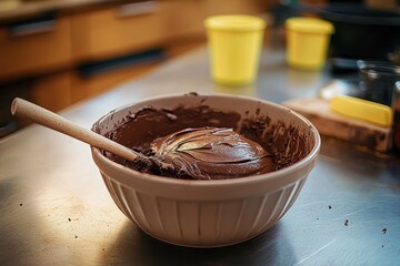 Handmade Chocolate Treats in a Cozy Kitchen