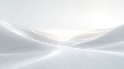Abstract Landscape Soft Gradients Light Modern Ethereal Design