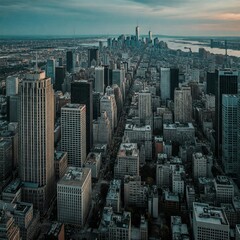 Fototapeta premium city skyline