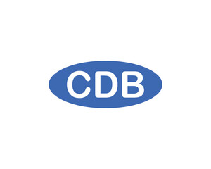 CDB logo design vector template. CDB