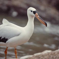 Obraz premium Aardvark Bird Closeup