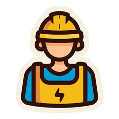 electrician sticker
