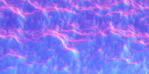 Abstract Digital Art Colorful Waves Blue and Purple Hues Vibrant Fluid Motion Minimalist Modern