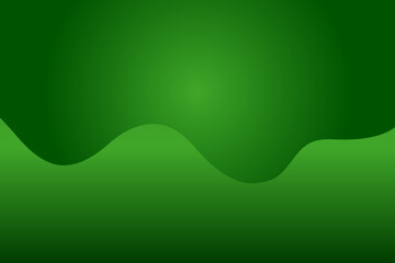 abstract green gradient liquid wavy background 