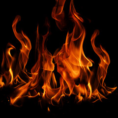 Flame of fire. Fire background. Fire flame texture. Blaze flames background for banner. Burning...