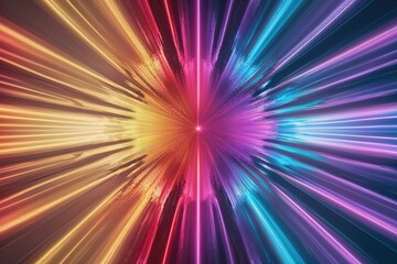 Dreamlike Light Spectrum Design with Radiant Colors and Impressive Shapes