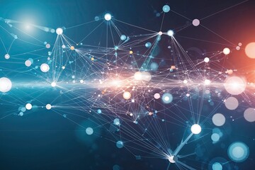 Dynamic Networks of Abstract Points and Lines: Vision of Advancements in Digital Communication Systems