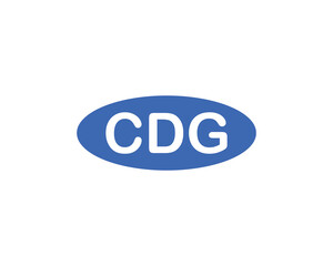 CDG logo design vector template. CDG