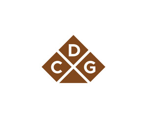 CDG logo design vector template. CDG