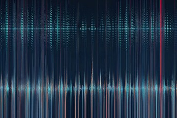 Inspiring Arrangement of Syncopated Dots and Lines Showcasing Advancements in Technology and Digital Motion