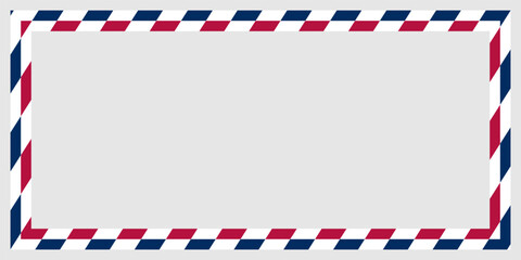 Obraz premium red, white and blue checkered frame. design free copyspace area.