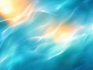 Glittering Aurora Flare Spectrum Background with Fluid Motion Effect and Ethereal Lighting