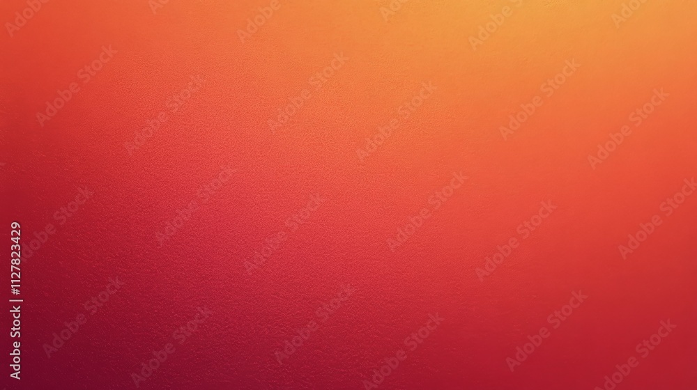 Poster orange peach gradient background smooth texture minimalist design template