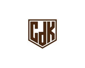 CDK logo design vector template. CDK