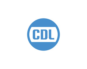 CDL logo design vector template. CDL