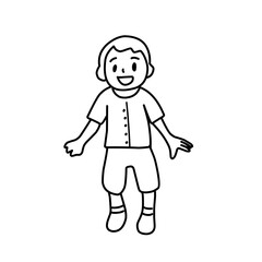 Obraz premium Kid doodle element