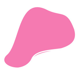 illustration of pink polish