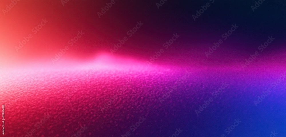 Poster vibrant pink deep purple gradient background with ethereal glow effect smooth texture design