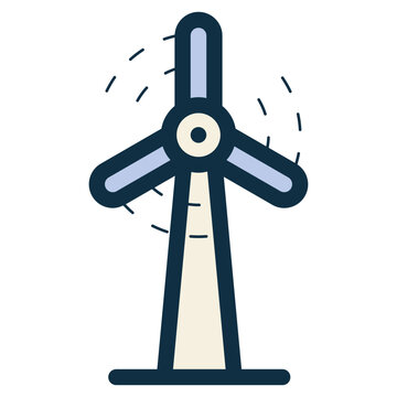 recommend clip art: wind power turbine icon