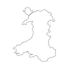 wales map icon