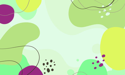 Hand drawn minimal background. Hand drawn abstract shape background