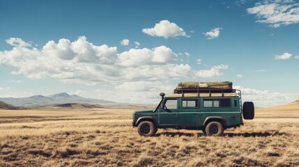 Fototapeta premium A visual travel guide for exploring remote trails and off-the-grid locations