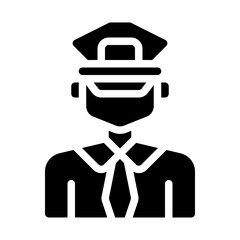 Police Officer solid icon