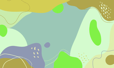 Hand drawn minimal background. Hand drawn abstract shape background