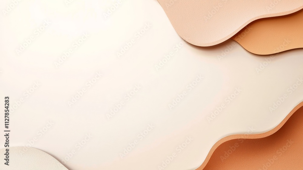 Poster minimalist graphic design with seamless gradient abstract art digital