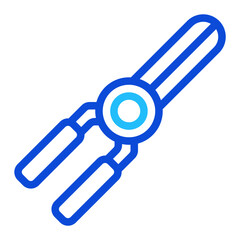 Scissor duoline icon