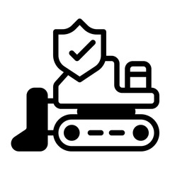Machinery glyph icon
