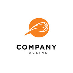 Letter O Basket Ball Logo Icon Vector