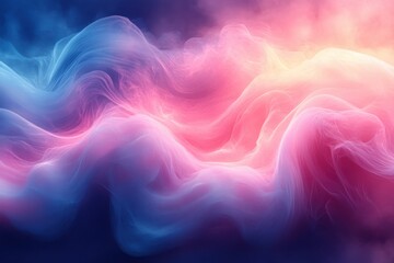 Fototapeta premium Prism Light Overlay Flare Glossy Background Texture Smooth Gradient Blue Pink Fantasy