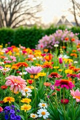Obraz premium pink and white tulips