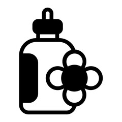 Essential Oil glyph icon