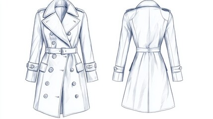 Ultra detailed, photorealistic fashion design sketch of a playful romper