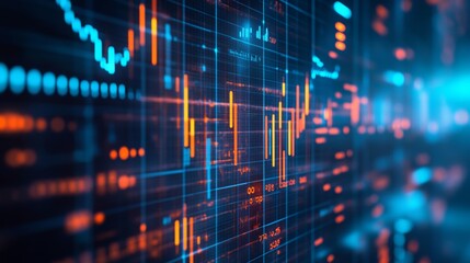 Data Visualization Technology in Energy Sector with Graphs and Numbers
